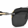 Jacques Marie Mage Black & Golden Premium Sunglasses-thumb-2