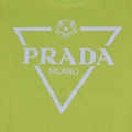 Prada Milano Print Green Premium Quality T-shirt-thumb-3
