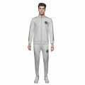 Burberry Embroidered logo White Premium Tracksuit-thumb-1