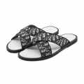 Dior Printed White Premium Leather Flip-flops-thumb-0