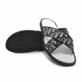 Dior Printed White Premium Leather Flip-flops-thumb-5