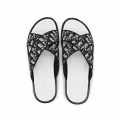 Dior Printed White Premium Leather Flip-flops-thumb-3