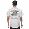 Balenciaga White Premium Quality T-shirt-thumb-1