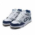 Dior White & Navy Blue Premium Low-Top Sneaker-thumb-2