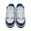 Dior White & Navy Blue Premium Low-Top Sneaker-thumb-4