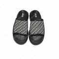 Dior Black Premium H-Town Flip-flops-thumb-3