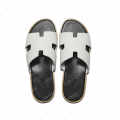 Hermes White Premium Izmir Flip-flops-thumb-4