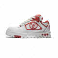 Louis Vuitton White & Red Premium Quality Sneakers-thumb-0