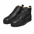 Christian Louboutin Black Spike Premium Sneakers-thumb-2