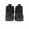 Christian Louboutin Black Spike Premium Sneakers-thumb-4