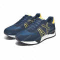 Armani Exchange Blue & Yellow Premium Quality Sneakers-thumb-2