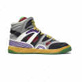 Gucci Yellow & Black Basket High-Top Premium Sneakers-thumb-1