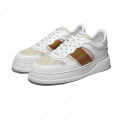 Gucci White & Orange Premium Quality Sneakers-thumb-2