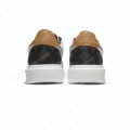Louis Vuitton White & Brown Premium Quality Sneakers-thumb-4
