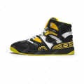 Gucci Yellow & Black Basket High-Top Sneakers-thumb-0