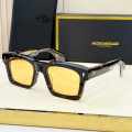 Jacques Marie Mage Yellow Luxury Sunglasses-thumb-0