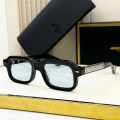 Jacques Marie Mage Black & Blue Luxury Sunglasses-thumb-0