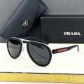 Prada Black & Silver Luxury Sunglasses-thumb-0