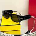 Fendi Black & Silver Luxury Sunglasses-thumb-0