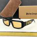 Palm Angels Black & Brown Luxury Sunglasses-thumb-0