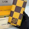 Louis Vuitton Yellow Premium Long Wallet-thumb-0