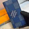 Louis Vuitton Blue Premium Long Wallet-thumb-0