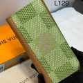 Louis Vuitton Green Premium Long Wallet-thumb-0