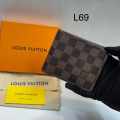 Louis Vuitton Brown Premium Compact Wallet-thumb-0