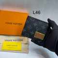 Louis Vuitton Black Premium Compact Wallet-thumb-0