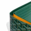 Goyard Green Premium Compact Wallet-thumb-2