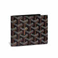 Goyard Black Premium Compact Wallet-thumb-0
