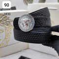 Versace Silver Premium Quality Leather Belt-thumb-0