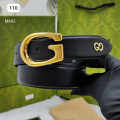 Gucci Golden Premium Quality Leather Belt-thumb-0