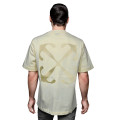 Off-White Cream Premium Quality T-shirt-thumb-1