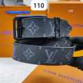 Louis Vuitton Black Premium Quality Leather Belt-thumb-0