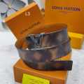 Louis Vuitton Black Premium Quality Leather Belt-thumb-0