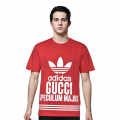 Gucci Red Premium Quality Tees-thumb-0
