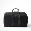 Prada Black Premium Re-Nylon and Saffiano Leather Duffel bag-thumb-0