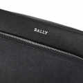 Bally Black Premium Front Pocket Cross Body Zipper Bag-thumb-3