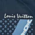 Louis Vuitton Navy Blue Premium Quality Shirt-thumb-3