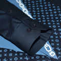 Louis Vuitton Navy Blue Premium Quality Shirt-thumb-4