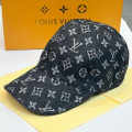 Louis Vuitton Embroidered logo Monogram Black Premium Cap-thumb-0