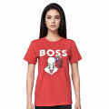 BOSS Red Premium Quality Women T-shirt-thumb-0