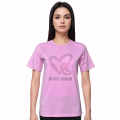 DKNY Pink Premium Quality Women T-shirt-thumb-0