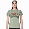Gucci x Balenciaga Print Green Women T-shirt-thumb-0