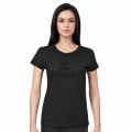 Chanel Black Premium Quality Women T-shirt-thumb-0