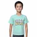 Dior Rabbit Print Green Premium Kids T-shirt-thumb-0