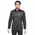 Armani Exchange Black Logo Print Regular Fit Premium Shirt-thumb-6