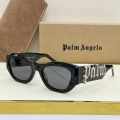 Palm Angels Black & Silver Luxury Sunglasses-thumb-0