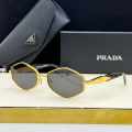 Prada Golden & Grey Luxury Sunglasses-thumb-0